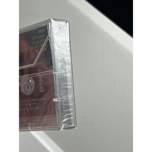 Megadeth Killing is My Business 1985 COMBAT MXT 8015 Cassette Tape New Sealed - Picture 3 of 6